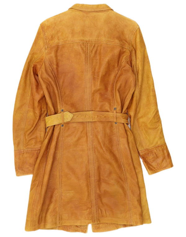 Cappotto in pelle da donna Gipsy UK 12 Marrone medio