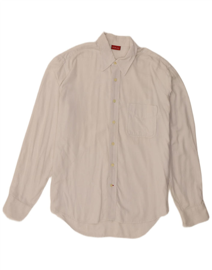 Camicia da uomo Replay XL bianca