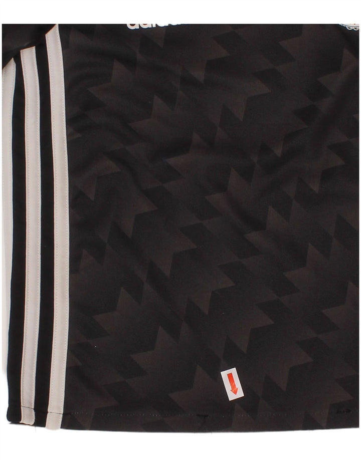 Maglietta ADIDAS da bambino con grafica Manchester United, 4-5 anni, nera