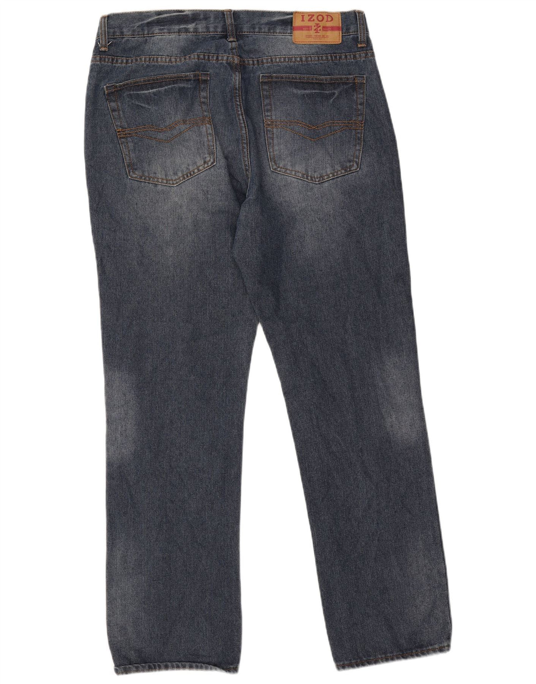 Jeans dritti da uomo Izod W36 L32 cotone blu