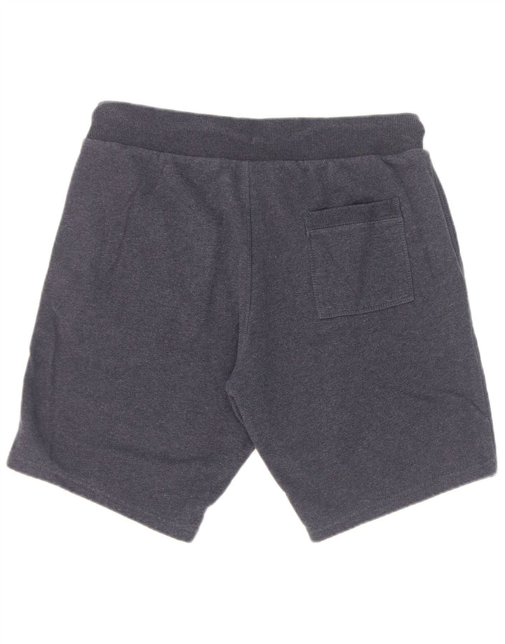 Pantaloncini sportivi da uomo Superdry grandi in cotone blu navy