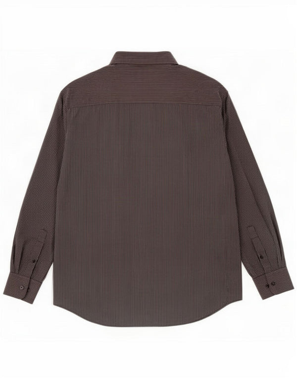 Calvin Klein Camicia da uomo XL a righe grigie