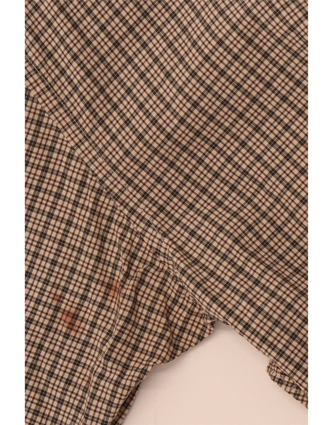 EDDIE BAUER Camicia da uomo in cotone a quadri marrone medio