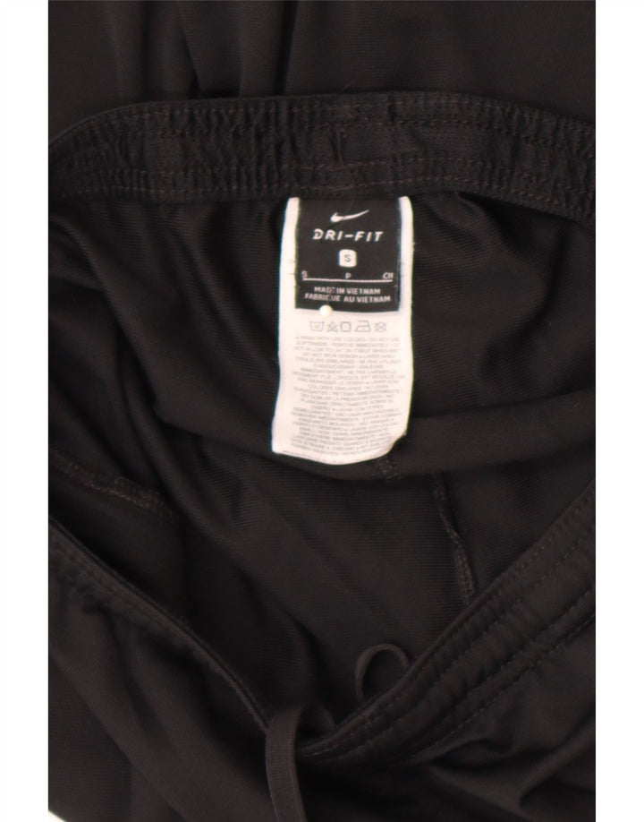 Pantaloni da tuta Nike Dri Fit da uomo piccoli in poliestere nero