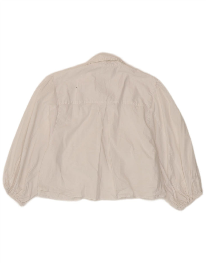 Camicetta da donna Zara UK 18 XL bianca