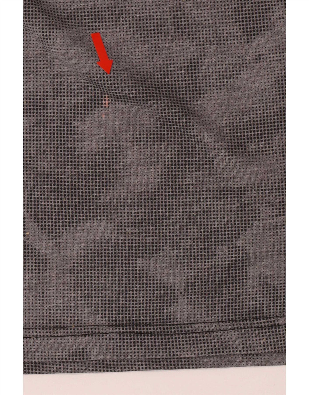 T-shirt Adidas Climalite da uomo Top piccola in poliestere mimetico grigio