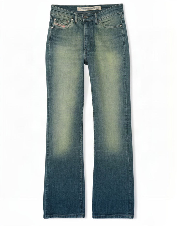 Jeans Bootcut da donna Diesel W27 L32 cotone blu