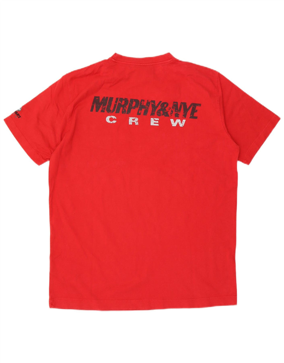 Maglietta grafica da uomo Murphy & Nye Top 2XL in cotone rosso