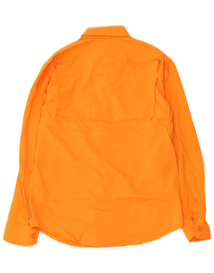 Camicia da uomo EDDIE BAUER piccola arancione in poliestere