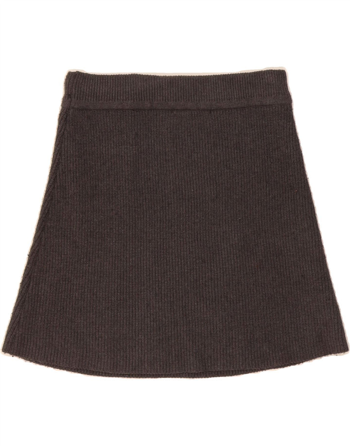 ZARA Womens Mini Skirt Large W32  Grey Viscose Vintage Zara and Second-Hand Zara from Messina Hembry 