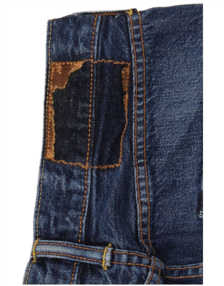 Jeans dritti da uomo Levi's W28 L32 in cotone blu navy