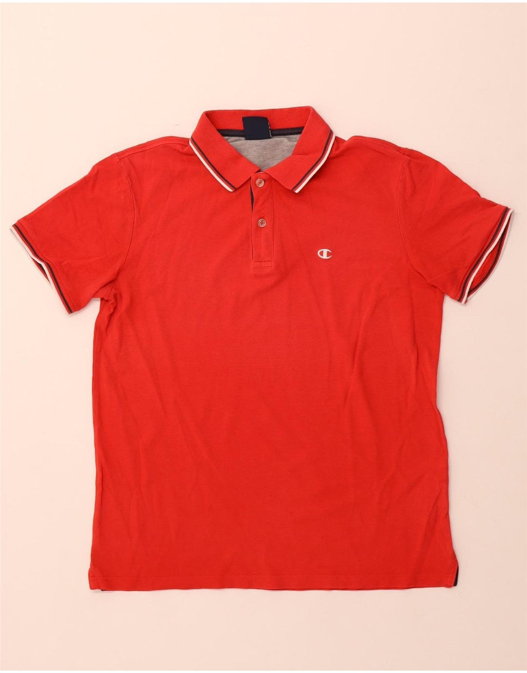 Polo da uomo CHAMPION piccola rossa