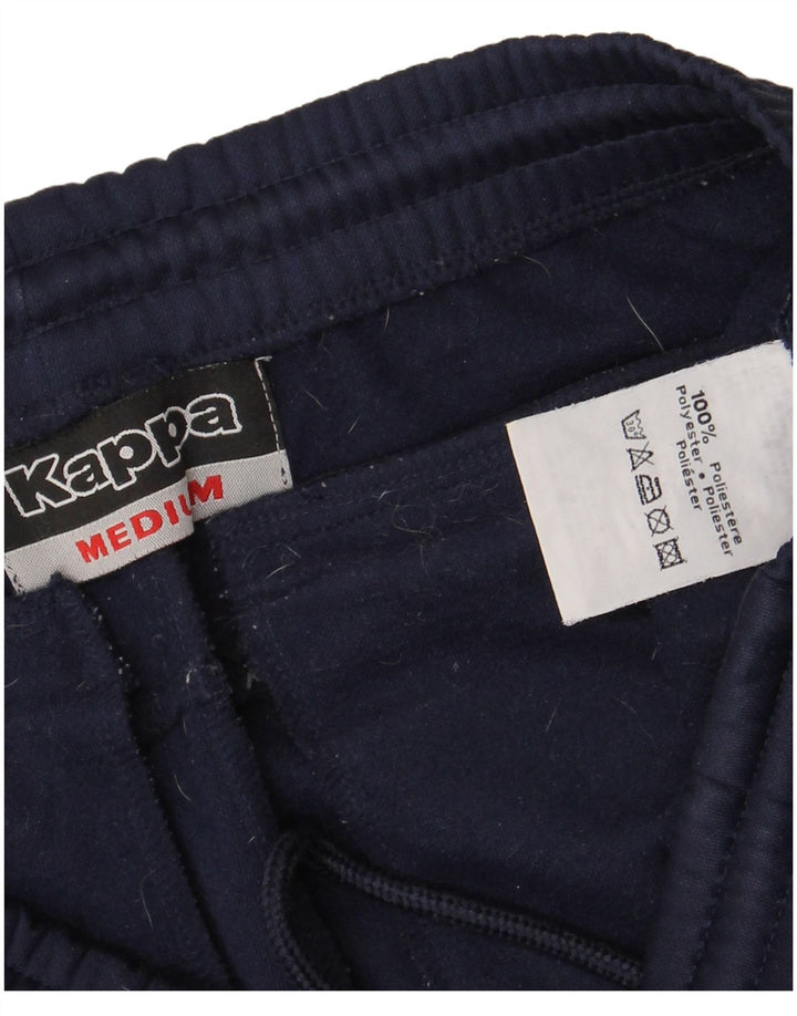 Pantaloni da tuta da uomo Kappa Medio in poliestere blu navy