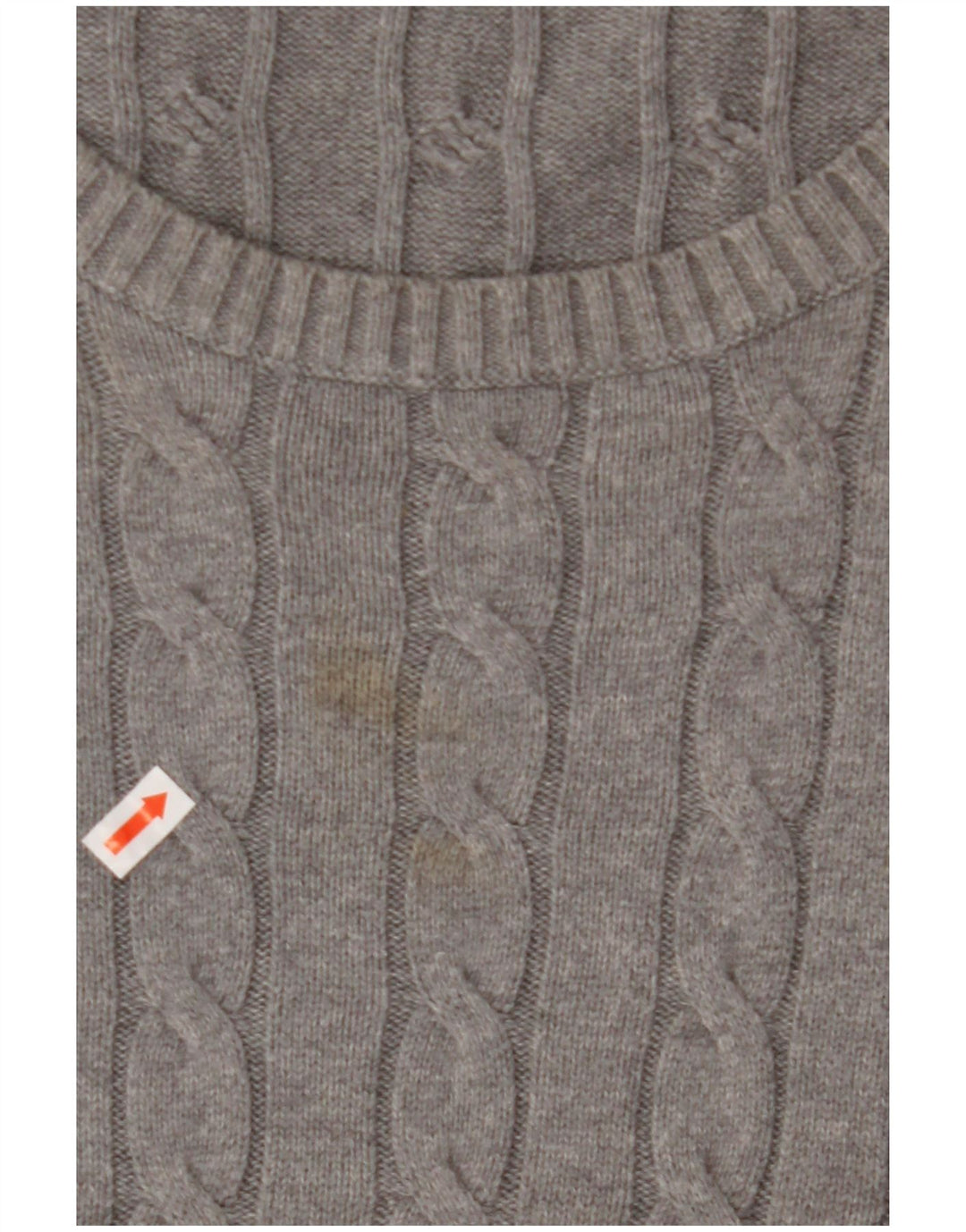 Maglione maglione girocollo da uomo GANT 3XL cotone grigio