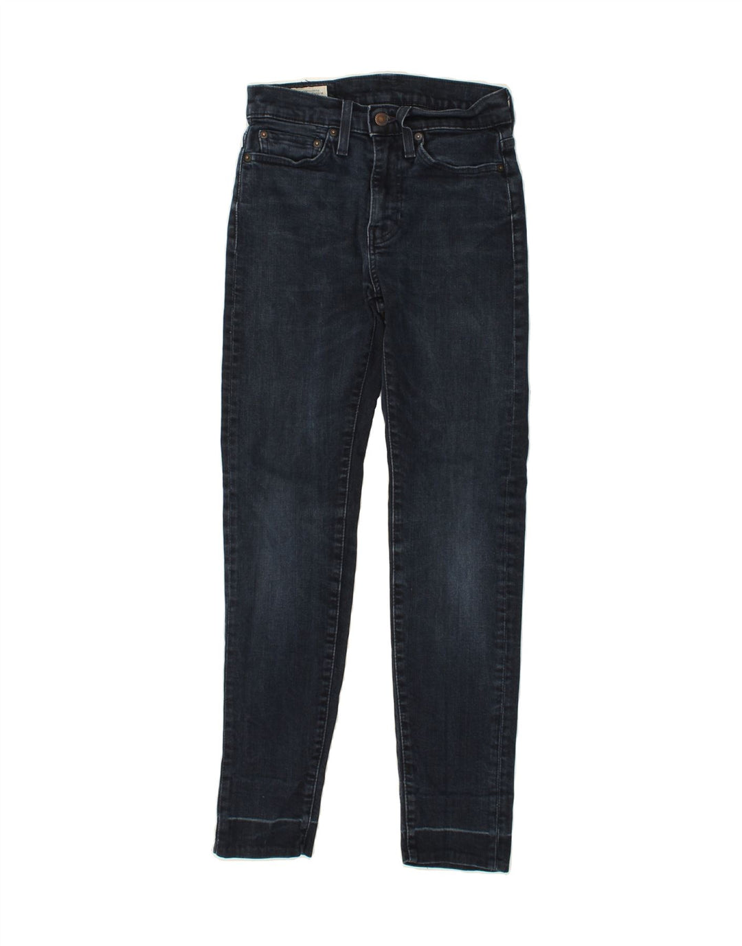LEVI'S Womens 510 Skinny Jeans W28 L28 Navy Blue Vintage Levi's and Second-Hand Levi's from Messina Hembry 