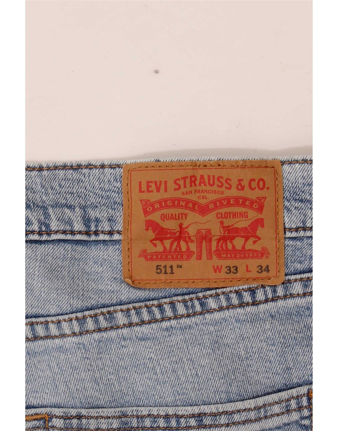 Jeans Levi's Uomo 511 Slim W33 L34 Blu