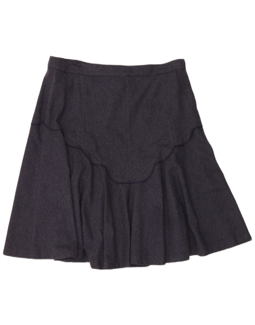 Gonna svasata da donna vintage EU 46 XL W36 Blu navy