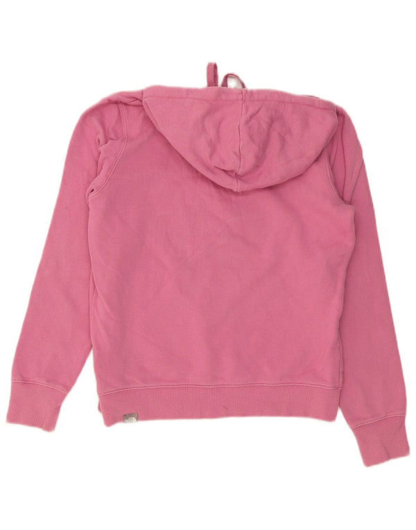 Felpa con cappuccio oversize con grafica da donna The North Face UK 10 Small Rosa