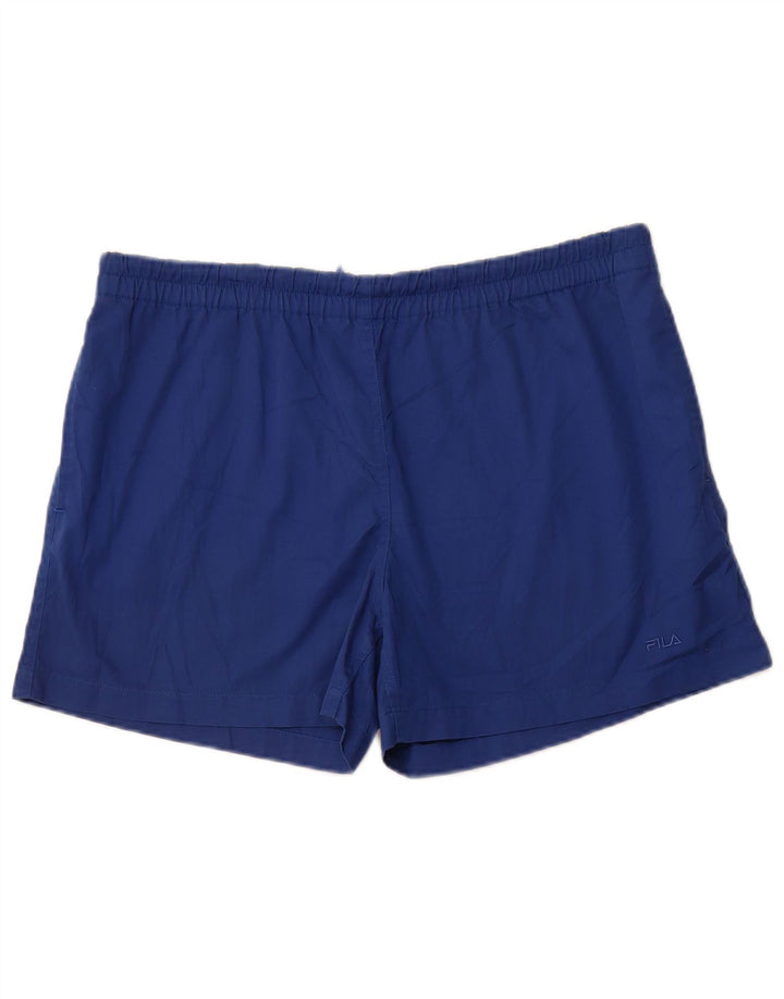 Pantaloncini sportivi da uomo FILA XL blu poliestere