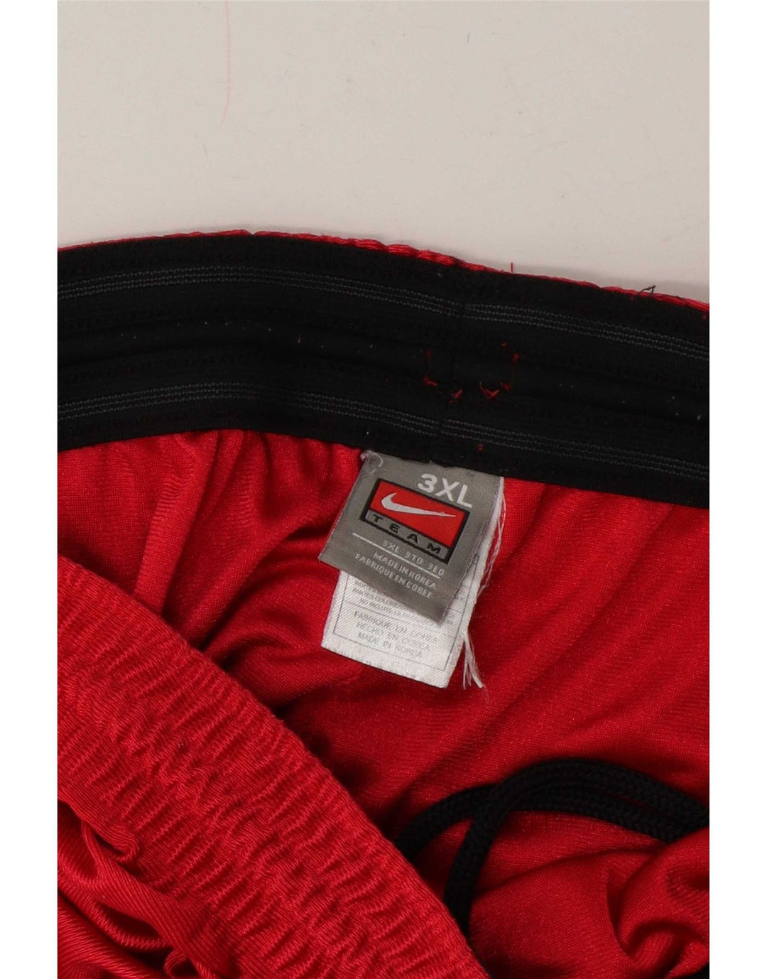Pantaloncini sportivi da uomo Nike 3XL Rosso Colourblock Poliestere