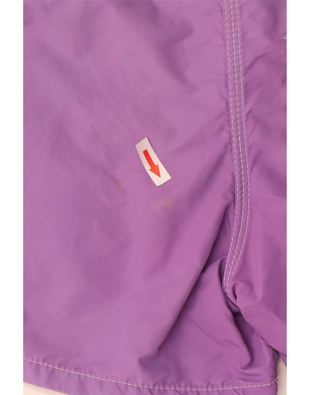Pantaloncini da bagno da uomo Sundek in nylon color block viola medio
