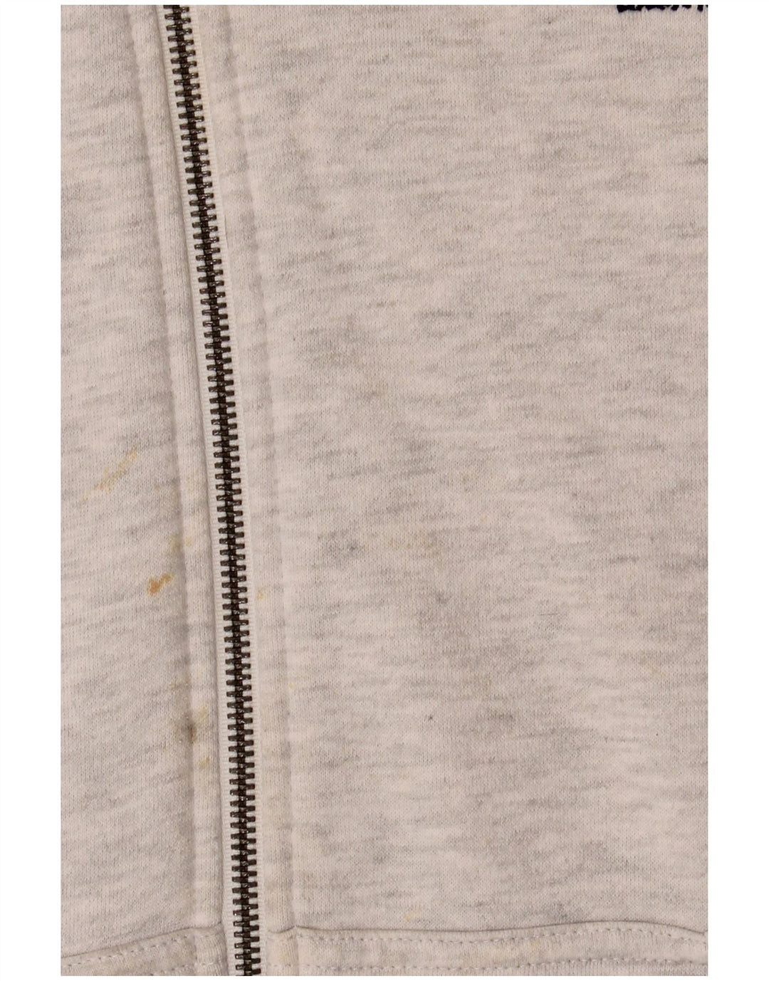 Maglione con cappuccio e zip da uomo Superdry in cotone grigio medio