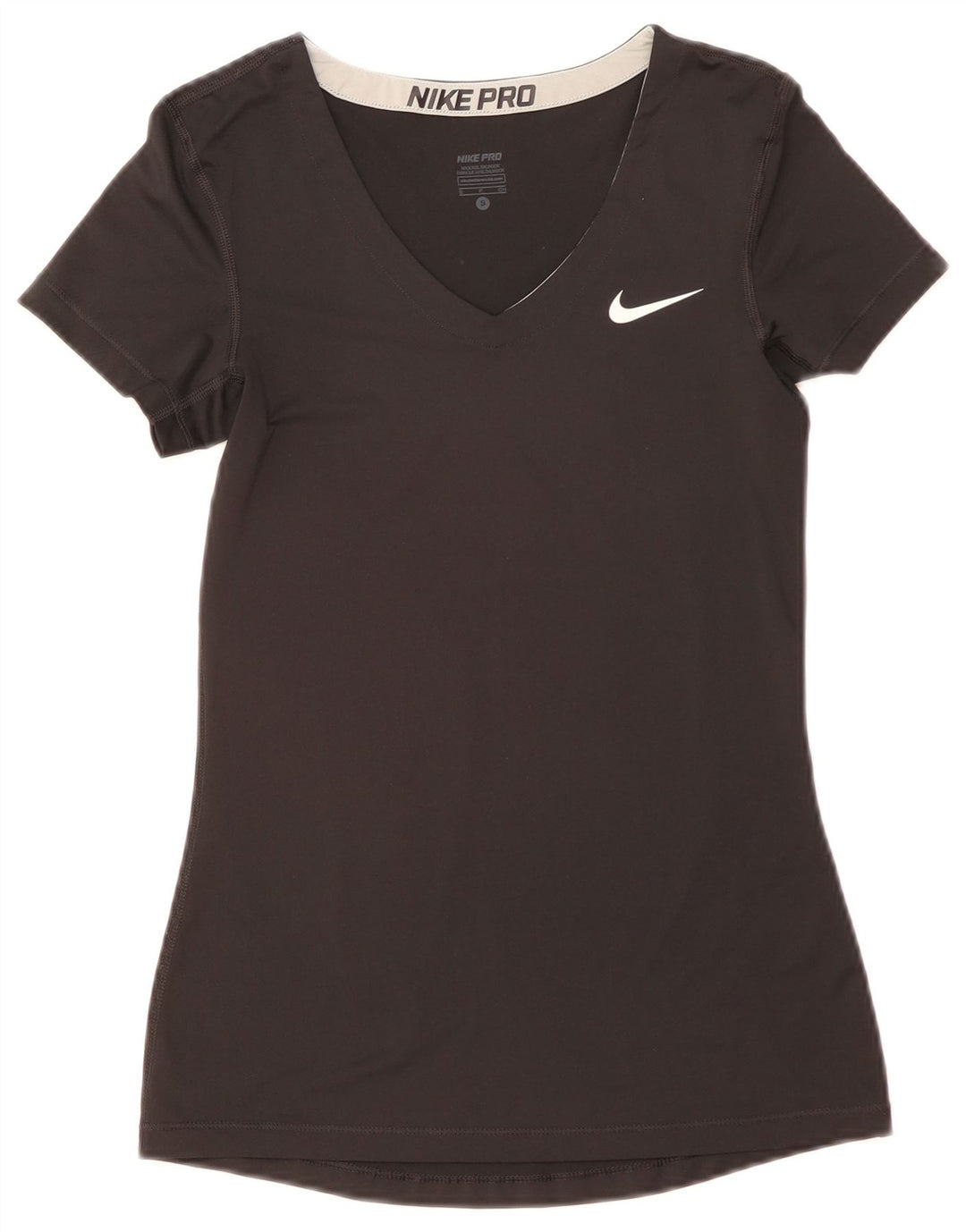 T-shirt Nike Dri Fit da donna Top UK 8 Small Nera