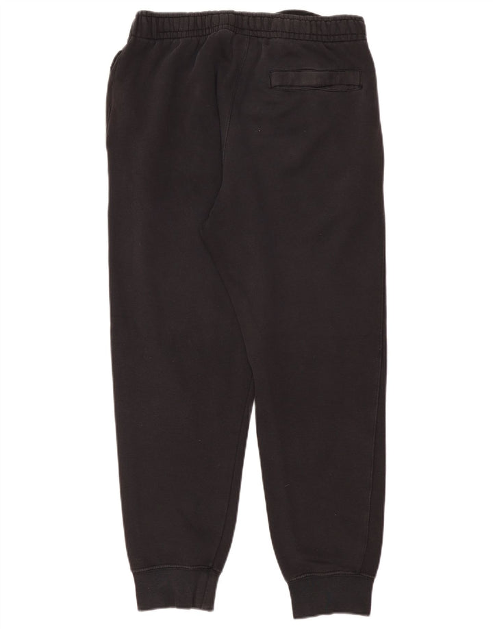 Pantaloni da tuta con grafica Nike da uomo, pantaloni da jogging, piccoli, in cotone nero