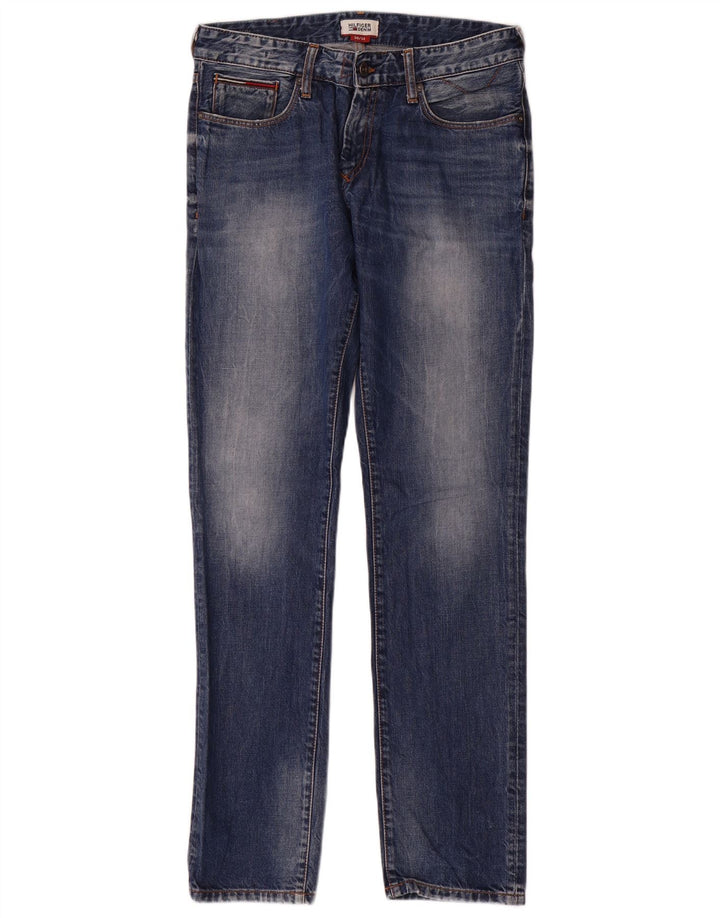 Jeans slim da uomo Tommy Hilfiger W30 L32 cotone blu