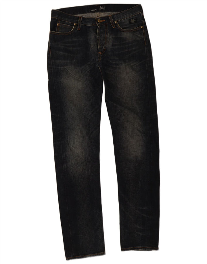 Jeans dritti da uomo Roy Rogers W30 L33 Blu Navy