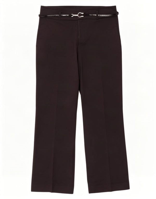Pantaloni casual Bootcut da donna Zara EU 40 medi W30 L30 cotone nero