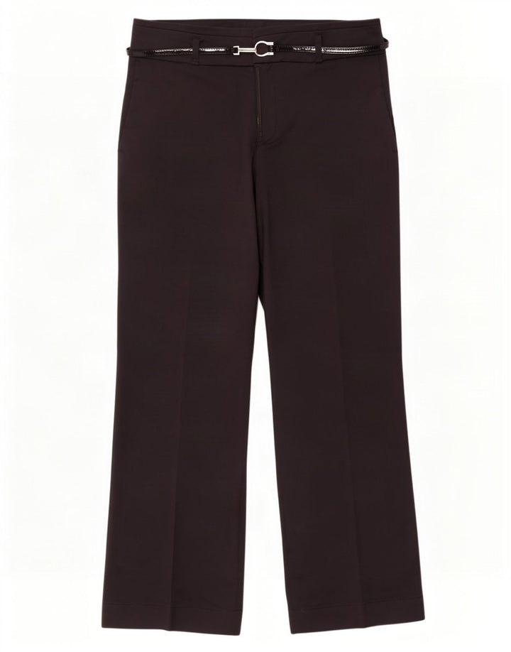 Pantaloni casual Bootcut da donna Zara EU 40 medi W30 L30 cotone nero