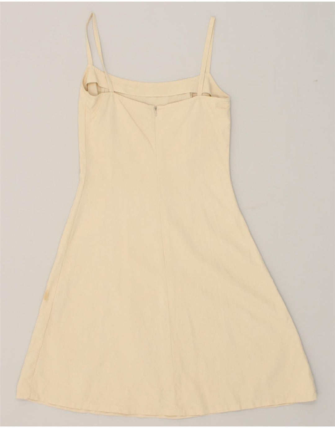 MARELLA Womens Sundress UK 8 Small Beige | Vintage Marella | Thrift | Second-Hand Marella | Used Clothing | Messina Hembry 