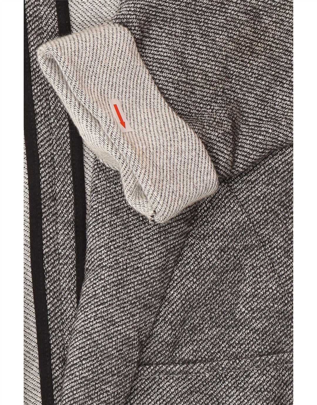 Giacca blazer aperta da donna lunga Topshop UK 10 Small Grey Colourblock
