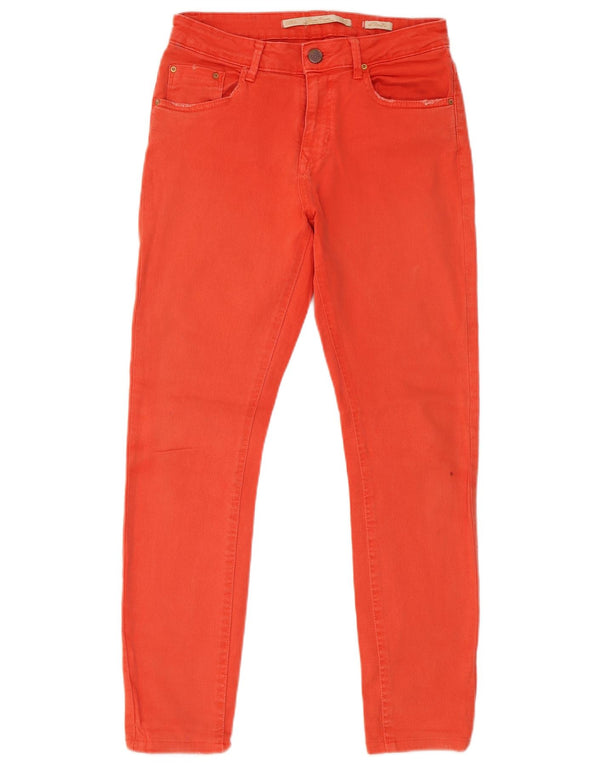 Jeans skinny da donna Zara EU 38 Small W28 L26 Cotone arancione