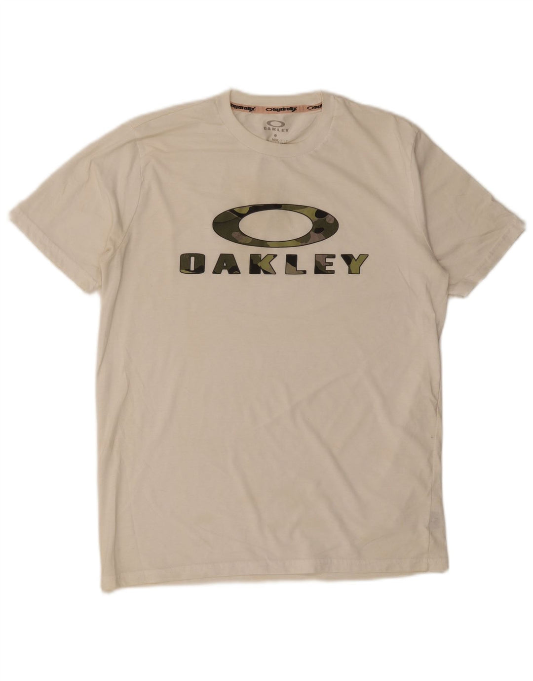 T-shirt grafica da uomo con vestibilità regolare Oakley, colore bianco medio