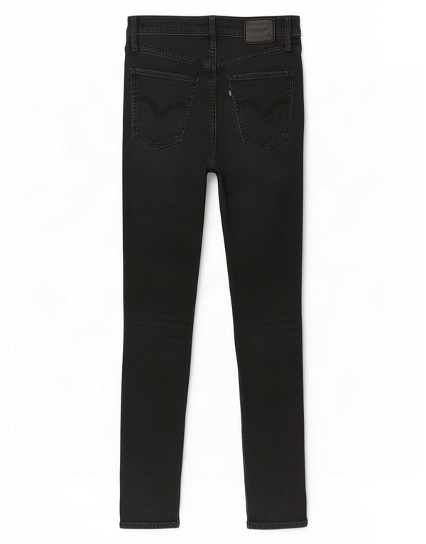 Jeans Levi's Mile High Super Skinny da donna W26 L29 cotone nero