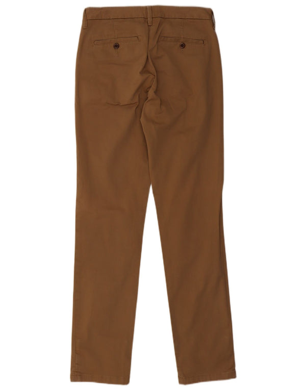Pantaloni chino slim da donna Gant UK 12 medi W28 L31 cotone beige