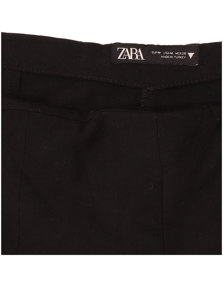 Mini gonna a pieghe Zara da donna media W28 nera