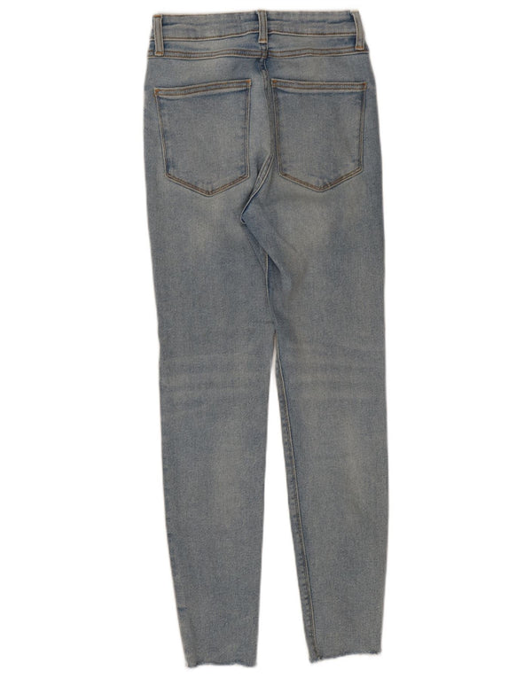 Jeans skinny da donna Zara EU 36 XS W26 L26 cotone blu