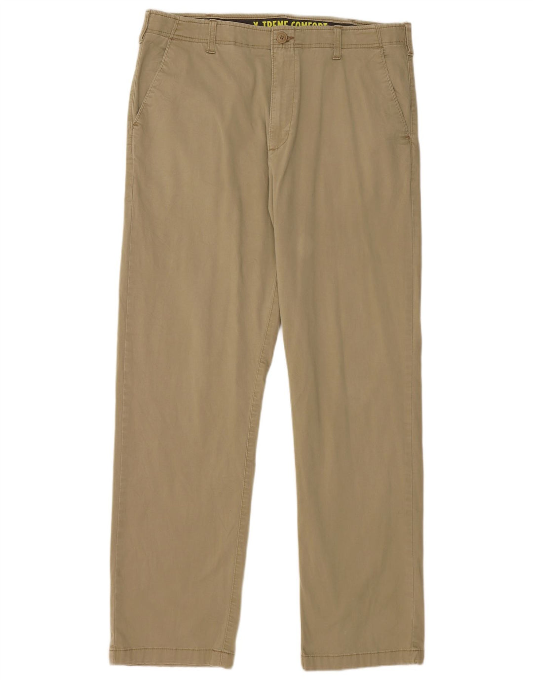 Pantaloni chino dritti LEE X-treme Comfort da uomo W36 L34 in cotone beige