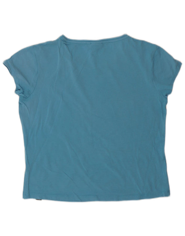 T-shirt corta da donna Ellesse UK 18 XL Blu