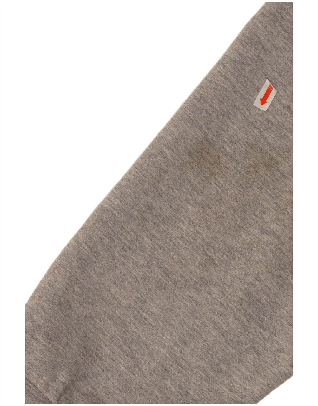 Maglione con cappuccio e zip ADIDAS da uomo XL in cotone grigio