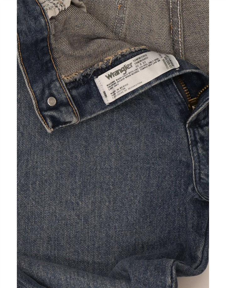 Jeans dritti da uomo Wrangler W32 L32 cotone blu