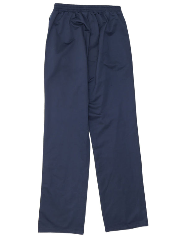 Pantaloni da tuta da donna Asics UK 14 Large Blu Navy Poliestere