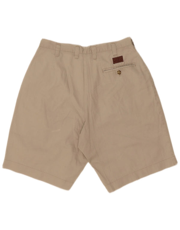 Pantaloncini chino con ancoraggio da uomo Rifle W33 in cotone beige medio