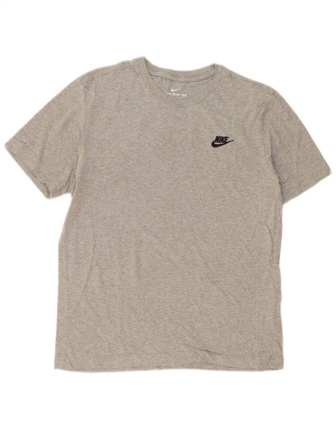 T-shirt Nike The Tee da uomo in cotone grigio medio