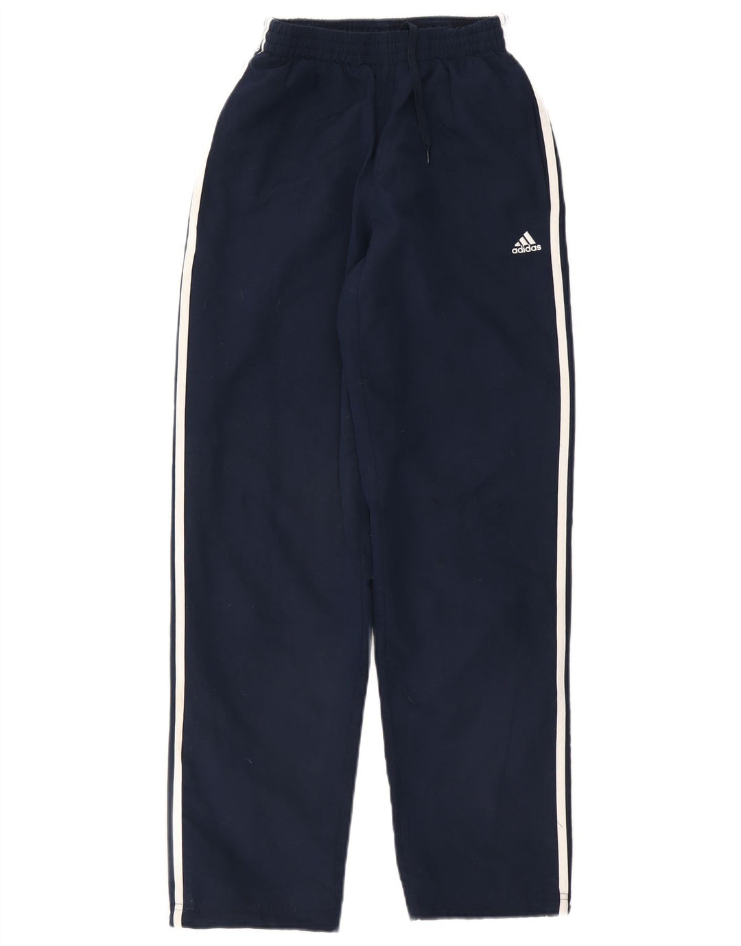 Pantaloni da tuta da uomo Adidas Small in poliestere blu navy