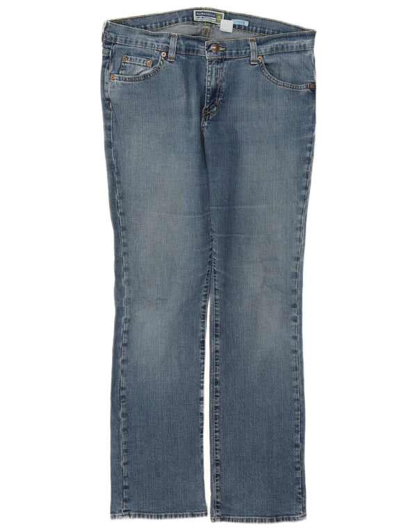 Jeans slim a vita bassa da donna Old Navy US 12 Large W34 L31 cotone blu