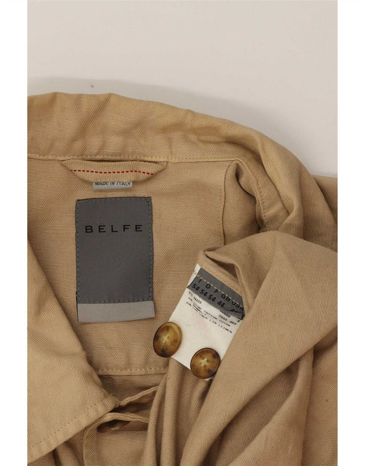 Giacca utility da uomo Belfe UK 44 2XL Cotone beige
